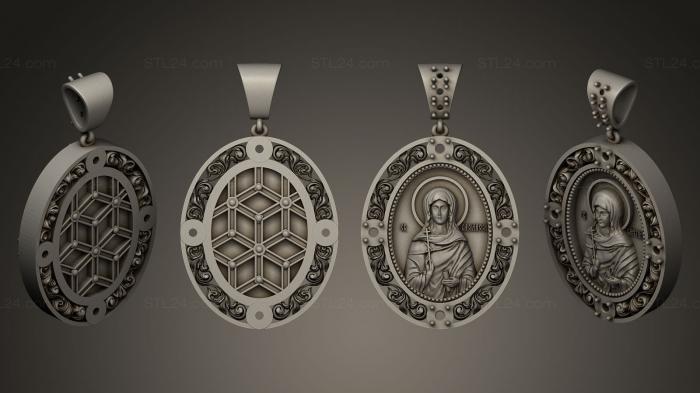 Jewelry (St Vasilissa, JVLR_0043) 3D models for cnc